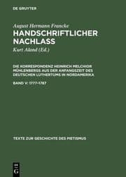 Cover von 1777-1787