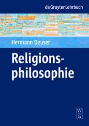 Cover von Religionsphilosophie