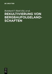 Cover von Rekultivierung von Bergbaufolgelandschaften