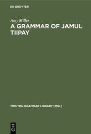 Cover von A Grammar of Jamul Tiipay