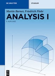 Cover von Analysis I