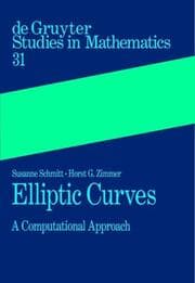 Cover von Elliptic Curves