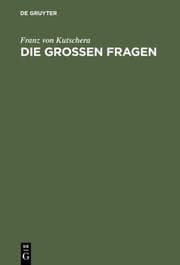 Cover von Die großen Fragen