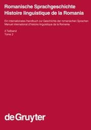 Cover von Romanische Sprachgeschichte / Histoire linguistique de la Romania. 2. Teilband