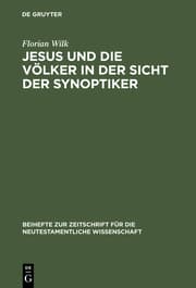 Cover von Jesus und die Völker in der Sicht der Synoptiker