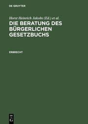 Cover von Erbrecht
