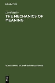 Cover von The Mechanics of Meaning