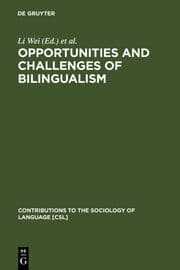 Cover von Opportunities and Challenges of Bilingualism