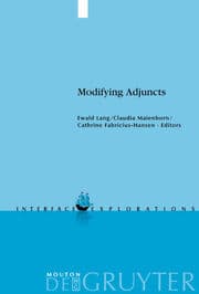 Cover von Modifying Adjuncts