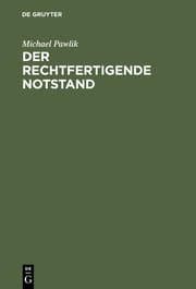 Cover von Der rechtfertigende Notstand