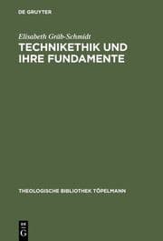 Cover von Technikethik und ihre Fundamente