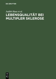 Cover von Lebensqualität bei Multikpler Sklerose