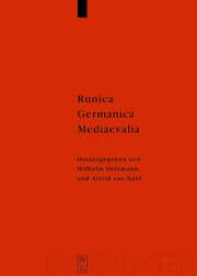 Cover von Runica - Germanica - Mediaevalia