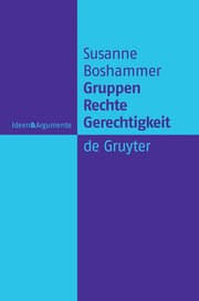 Cover von Gruppen, Rechte, Gerechtigkeit