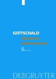 Cover von Deutsche Namenkunde