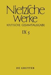 Cover von Friedrich Nietzsche: Nietzsche Werke - Arbeitsheft W I 8