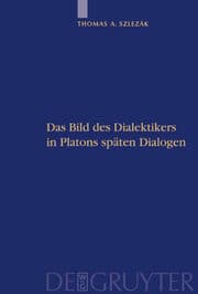 Cover von Das Bild des Dialektikers in Platons späten Dialogen