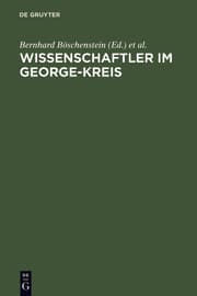 Cover von Wissenschaftler im George-Kreis