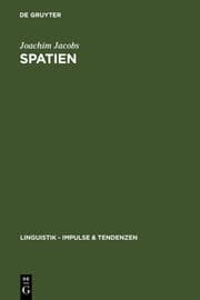 Cover von Spatien