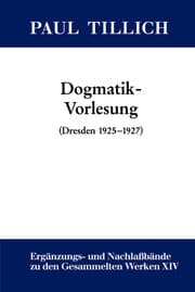 Cover von Dogmatik-Vorlesung