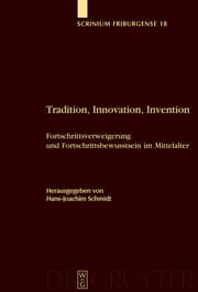 Cover von Tardition, Innovation, Invention