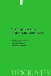 Cover von Rechtspluralismus in der islamischen Welt