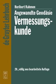 Cover von Vermessungskunde