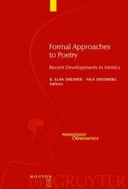 Cover von Formal Approaches to Poetry