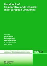Cover von Handbook of Comparative and Historical Indo-European Linguistics