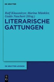 Cover von Literarische Gattungen