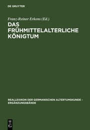 Cover von Das frühmittelalterliche Königtum