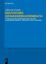 Cover von Deutsches Gewässernamenbuch