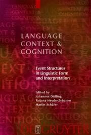 Cover von Event Structures in Linguistic Form and Interpretation