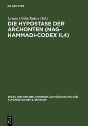 Cover von Die Hypostase der Archonten (Nag-Hammadi-Codex II, 4)