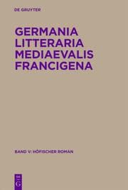Cover von Germania Litteraria Mediaevalis Francigena 5