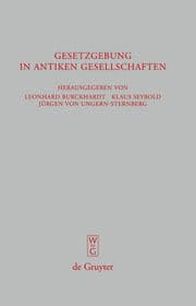Cover von Gesetzgebung in antiken Gesellschaften