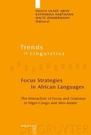 Cover von Focus Strategies in African Languages