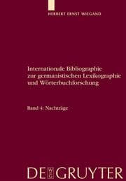 Cover von Nachträge