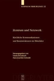 Cover von Zentrum und Netzwerk