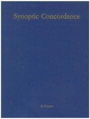 Cover von Synoptic Concordance