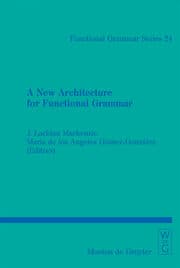 Cover von A New Architecture for Functional Grammar