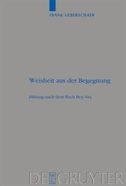 Cover von Weisheit aus der Begegnung