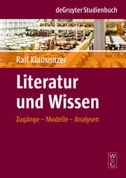 Cover von Literatur und Wissen
