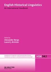 Cover von English Historical Linguistics. Volume 1