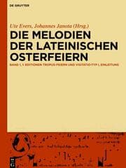 Cover von Kommentierte Edition der Melodien zu den lateinischen Osterfeiern