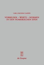 Cover von Vorbilder, Werte, Normen in den homerischen Epen