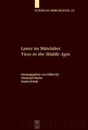 Cover von Laster im Mittelalter/Vices in the Middle Ages
