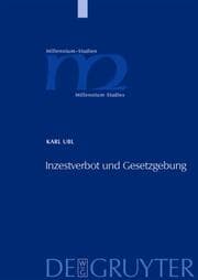 Cover von Inzestverbot und Gesetzgebung