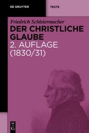 Cover von Der christliche Glaube 1