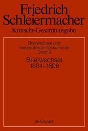Cover von Briefwechsel 1804-1806